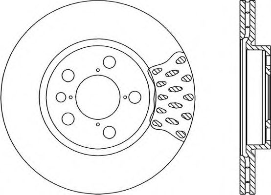 OPEN PARTS BDA1674.20 Тормозной диск для CITROËN DISPATCH (CитроËн Диспатч) OPEN PARTS BDA1674.20 Тормозной диск для CITROËN DISPATCH (CитроËн Диспатч)