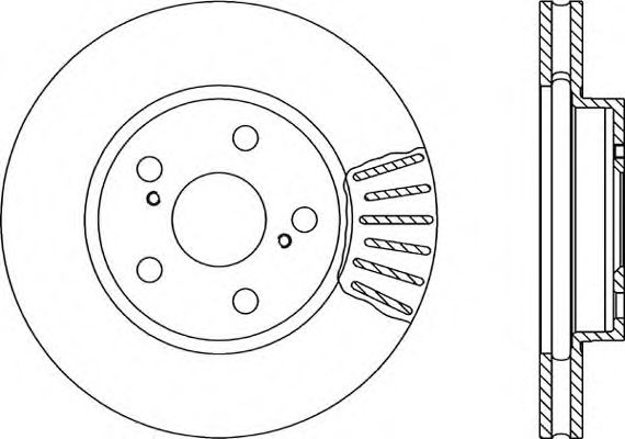 OPEN PARTS BDA1725.20 Тормозной диск для TOYOTA CARINA E (Тойота/тоета Карина е) OPEN PARTS BDA1725.20 Тормозной диск для TOYOTA CARINA E (Тойота/тоета Карина е)