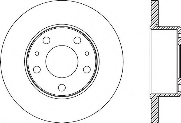 OPEN PARTS BDA2180.10 Тормозной диск для IVECO DAILY III (Ивеко Даилъ 3) OPEN PARTS BDA2180.10 Тормозной диск для IVECO DAILY III (Ивеко Даилъ 3)