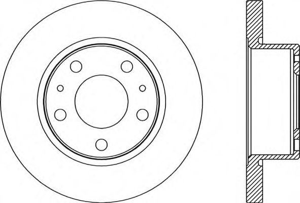 OPEN PARTS BDA2181.10 Тормозной диск для IVECO DAILY III (Ивеко Даилъ 3) OPEN PARTS BDA2181.10 Тормозной диск для IVECO DAILY III (Ивеко Даилъ 3)