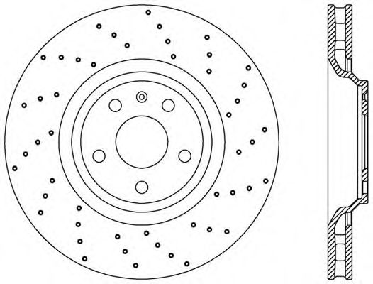 OPEN PARTS BDRS2448.25 Тормозной диск для AUDI TT (Ауди Тт) OPEN PARTS BDRS2448.25 Тормозной диск для AUDI TT (Ауди Тт)