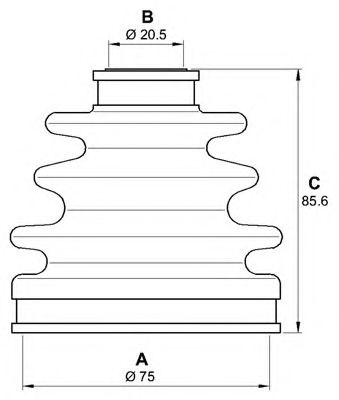 OPEN PARTS SJK7158.00 Комплект пылника, приводной вал для FIAT (Фиат) OPEN PARTS SJK7158.00 Комплект пылника, приводной вал для FIAT (Фиат)
