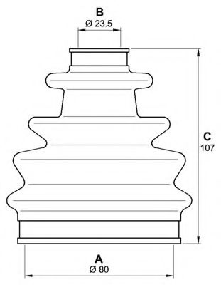 OPEN PARTS SJK7267.00 Комплект пылника, приводной вал для OPEL ZAFIRA B (Опель Зафира б) OPEN PARTS SJK7267.00 Комплект пылника, приводной вал для OPEL ZAFIRA B (Опель Зафира б)