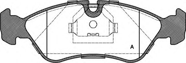 OPEN PARTS BPA0286.30 Тормозные колодки для DAEWOO (Дэу) OPEN PARTS BPA0286.30 Тормозные колодки для DAEWOO (Дэу)