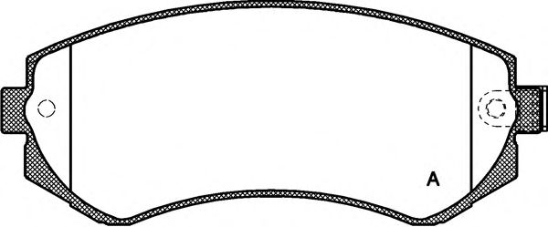 OPEN PARTS BPA0317.12 Тормозные колодки для NISSAN (Ниссан) OPEN PARTS BPA0317.12 Тормозные колодки для NISSAN (Ниссан)