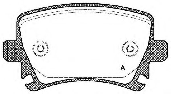 OPEN PARTS BPA1031.00 Тормозные колодки для AUDI TT (Ауди Тт) OPEN PARTS BPA1031.00 Тормозные колодки для AUDI TT (Ауди Тт)