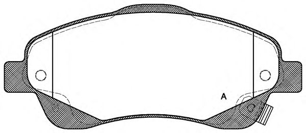 OPEN PARTS BPA1046.02 Тормозные колодки для TOYOTA COROLLA VERSO (Тойота/тоета Королла версо) OPEN PARTS BPA1046.02 Тормозные колодки для TOYOTA COROLLA VERSO (Тойота/тоета Королла версо)