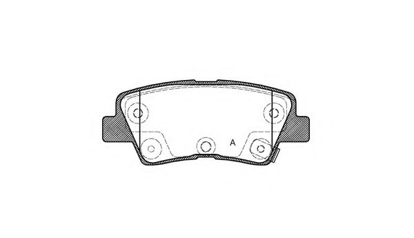 OPEN PARTS BPA1362.52 Тормозные колодки для HYUNDAI (Хендай) OPEN PARTS BPA1362.52 Тормозные колодки для HYUNDAI (Хендай)