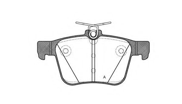 OPEN PARTS BPA1516.10 Тормозные колодки для VOLKSWAGEN (Фольксваген) OPEN PARTS BPA1516.10 Тормозные колодки для VOLKSWAGEN (Фольксваген)