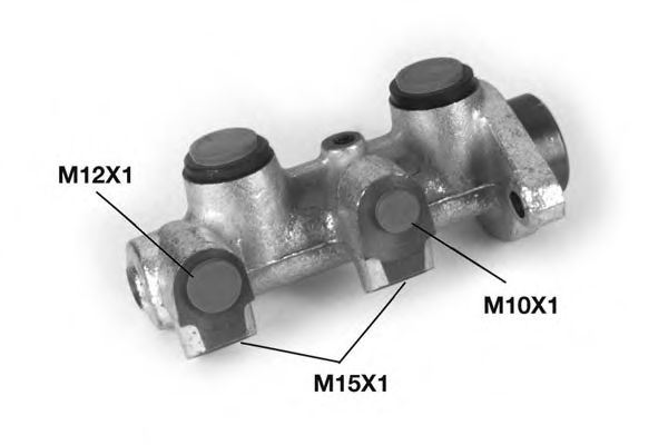 OPEN PARTS FBM1132.00 Главный тормозной цилиндр для DAEWOO (Дэу) OPEN PARTS FBM1132.00 Главный тормозной цилиндр для DAEWOO (Дэу)
