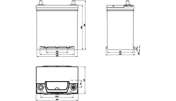 OPEN PARTS BT045A1.00 Стартерная аккумуляторная батарея для HYUNDAI I10 (Хендай И10) OPEN PARTS BT045A1.00 Стартерная аккумуляторная батарея для HYUNDAI I10 (Хендай И10)