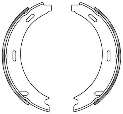 OPEN PARTS BSA2040.00 Тормозные колодоки для MERCEDES-BENZ E-CLASS (Мэрcэдэс-бэнз Е класс) OPEN PARTS BSA2040.00 Тормозные колодоки для MERCEDES-BENZ E-CLASS (Мэрcэдэс-бэнз Е класс)