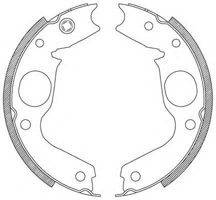 OPEN PARTS BSA2076.00 Тормозные колодоки для MITSUBISHI CHALLENGER (Митсубиши/митсубиси Чаллэнгэр) OPEN PARTS BSA2076.00 Тормозные колодоки для MITSUBISHI CHALLENGER (Митсубиши/митсубиси Чаллэнгэр)