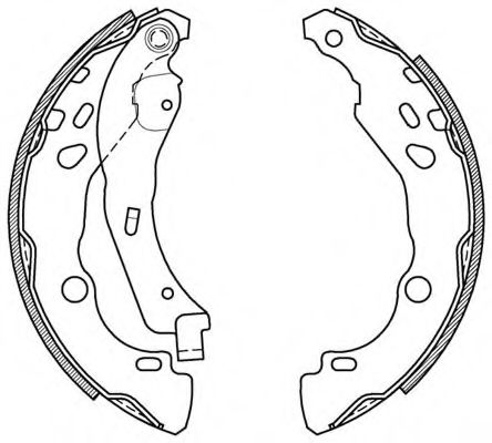 OPEN PARTS BSA2079.00 Тормозные колодоки для DACIA SANDERO II (Дача Сандэро 2) OPEN PARTS BSA2079.00 Тормозные колодоки для DACIA SANDERO II (Дача Сандэро 2)