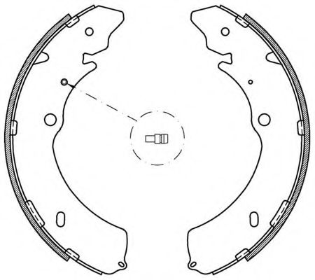 OPEN PARTS BSA2120.00 Тормозные колодоки для ISUZU D-MAX (Исузу Д-маx) OPEN PARTS BSA2120.00 Тормозные колодоки для ISUZU D-MAX (Исузу Д-маx)