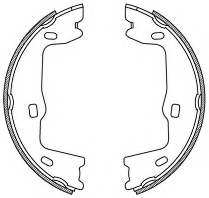 OPEN PARTS BSA2176.00 Тормозные колодоки для OPEL OMEGA A (Опель Омэга а) OPEN PARTS BSA2176.00 Тормозные колодоки для OPEL OMEGA A (Опель Омэга а)