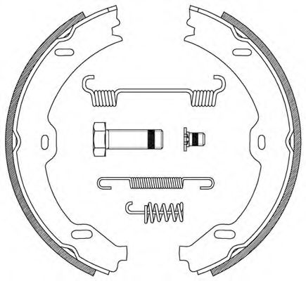 OPEN PARTS BSA2190.00 Тормозные колодоки для MERCEDES-BENZ E-CLASS (Мэрcэдэс-бэнз Е класс) OPEN PARTS BSA2190.00 Тормозные колодоки для MERCEDES-BENZ E-CLASS (Мэрcэдэс-бэнз Е класс)
