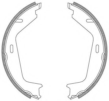 OPEN PARTS BSA2205.00 Тормозные колодоки для VOLVO XC90 I (Вольво Xc90 1) OPEN PARTS BSA2205.00 Тормозные колодоки для VOLVO XC90 I (Вольво Xc90 1)