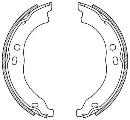 OPEN PARTS BSA2221.00 Тормозные колодоки для FIAT (Фиат) OPEN PARTS BSA2221.00 Тормозные колодоки для FIAT (Фиат)