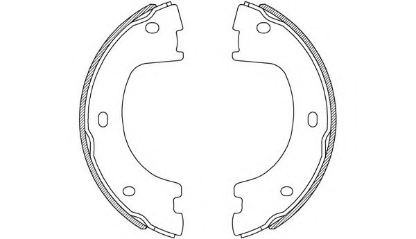 OPEN PARTS BSA2244.00 Тормозные колодоки для MERCEDES-BENZ SPRINTER 5-T (Мэрcэдэс-бэнз Спринтэр 5-т) OPEN PARTS BSA2244.00 Тормозные колодоки для MERCEDES-BENZ SPRINTER 5-T (Мэрcэдэс-бэнз Спринтэр 5-т)