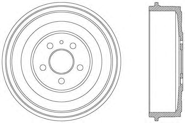OPEN PARTS BAD9028.10 Тормозной барабан для CITROËN SYNERGIE (CитроËн Сънэргиэ) OPEN PARTS BAD9028.10 Тормозной барабан для CITROËN SYNERGIE (CитроËн Сънэргиэ)