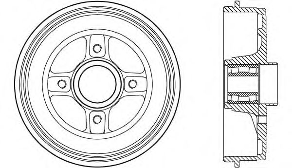 OPEN PARTS BAD9088.31 Тормозной барабан для DACIA SANDERO (Дача Сандэро) OPEN PARTS BAD9088.31 Тормозной барабан для DACIA SANDERO (Дача Сандэро)