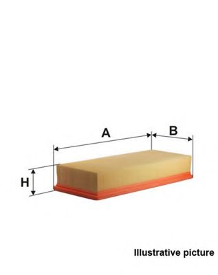 OPEN PARTS EAF3074.10 Воздушный фильтр 