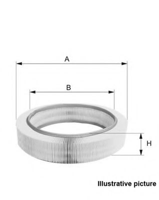 OPEN PARTS EAF3381.20 Воздушный фильтр для RENAULT 19 II (Рено 19 2) OPEN PARTS EAF3381.20 Воздушный фильтр для RENAULT 19 II (Рено 19 2)