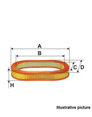 OPEN PARTS EAF3420.30 Воздушный фильтр для FIAT (Фиат) OPEN PARTS EAF3420.30 Воздушный фильтр для FIAT (Фиат)