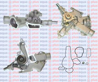 AQUAPLUS 85-4510 Водяной насос для OPEL ASTRA G (Опель Астра г) AQUAPLUS 85-4510 Водяной насос для OPEL ASTRA G (Опель Астра г)