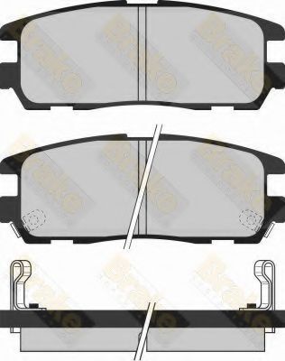 Brake ENGINEERING PA1031 Тормозные колодки для GREAT WALL HAVAL 5 (Грейтвол Хаvал 5) Brake ENGINEERING PA1031 Тормозные колодки для GREAT WALL HAVAL 5 (Грейтвол Хаvал 5)