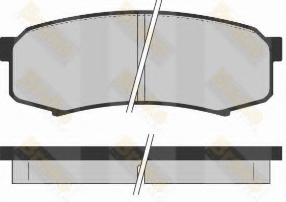 Brake ENGINEERING PA1081 Тормозные колодки для TOYOTA (FAW) PRADO (Тойота/тоета (фав) Прадо) Brake ENGINEERING PA1081 Тормозные колодки для TOYOTA (FAW) PRADO (Тойота/тоета (фав) Прадо)