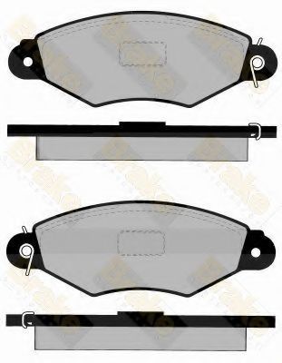 Brake ENGINEERING PA1155 Тормозные колодки для RENAULT KANGOO / GRAND KANGOO (Рено Кангу / гранд кангу) Brake ENGINEERING PA1155 Тормозные колодки для RENAULT KANGOO / GRAND KANGOO (Рено Кангу / гранд кангу)