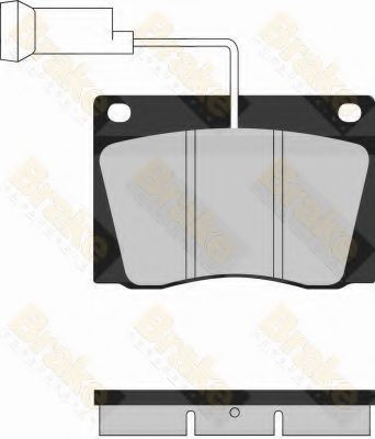 Brake ENGINEERING PA1217 Тормозные колодки для ROVER 2000-3500 (Ровер 2000-3500) Brake ENGINEERING PA1217 Тормозные колодки для ROVER 2000-3500 (Ровер 2000-3500)