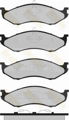 Brake ENGINEERING PA1322 Тормозные колодки для JEEP CHEROKEE (Джип Чироки) Brake ENGINEERING PA1322 Тормозные колодки для JEEP CHEROKEE (Джип Чироки)