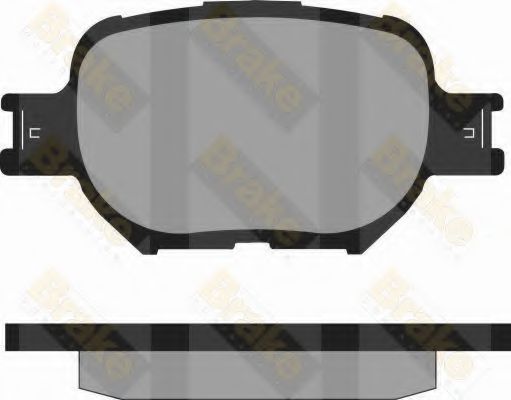 Brake ENGINEERING PA1323 Тормозные колодки для TOYOTA (FAW) PRIUS (Тойота/тоета (фав) Приус) Brake ENGINEERING PA1323 Тормозные колодки для TOYOTA (FAW) PRIUS (Тойота/тоета (фав) Приус)