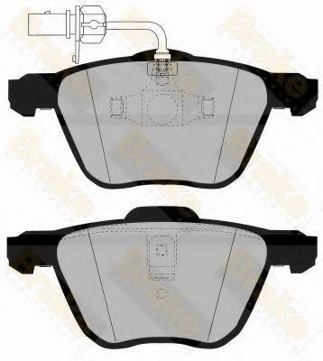 Brake ENGINEERING PA1339 Тормозные колодки для VOLKSWAGEN (Фольксваген) Brake ENGINEERING PA1339 Тормозные колодки для VOLKSWAGEN (Фольксваген)