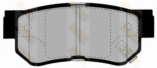 Brake ENGINEERING PA1348 Тормозные колодки для HYUNDAI SONATA III (Хендай Соната 3) Brake ENGINEERING PA1348 Тормозные колодки для HYUNDAI SONATA III (Хендай Соната 3)