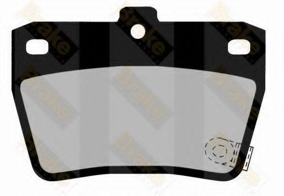 Brake ENGINEERING PA1413 Тормозные колодки для CHERY J11 (Чери Ж11) Brake ENGINEERING PA1413 Тормозные колодки для CHERY J11 (Чери Ж11)