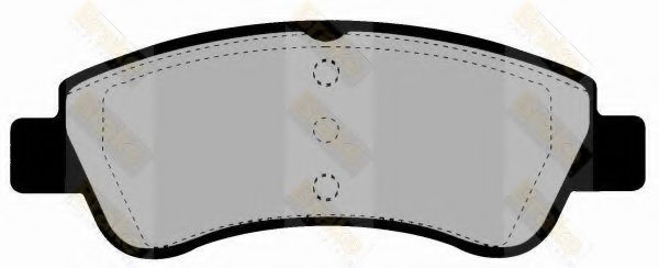 Brake ENGINEERING PA1471 Тормозные колодки для PEUGEOT 207 (Пежо 207) Brake ENGINEERING PA1471 Тормозные колодки для PEUGEOT 207 (Пежо 207)