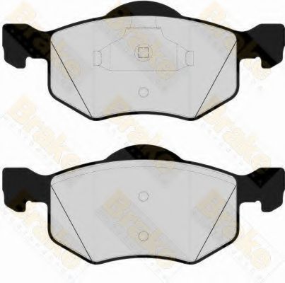 Brake ENGINEERING PA1501 Тормозные колодки для FORD USA ESCAPE (Форд сша Эскейп) Brake ENGINEERING PA1501 Тормозные колодки для FORD USA ESCAPE (Форд сша Эскейп)