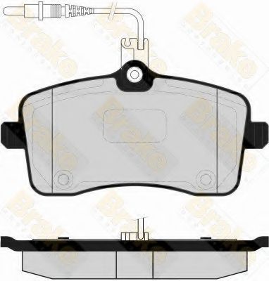 Brake ENGINEERING PA1574 Тормозные колодки для PEUGEOT 407 (Пежо 407) Brake ENGINEERING PA1574 Тормозные колодки для PEUGEOT 407 (Пежо 407)