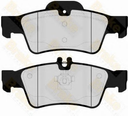 Brake ENGINEERING PA1635 Тормозные колодки для MERCEDESBENZ (Мерседес бенц) Brake ENGINEERING PA1635 Тормозные колодки для MERCEDESBENZ (Мерседес бенц)