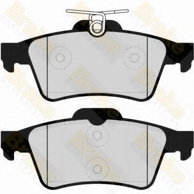 Brake ENGINEERING PA1660 Тормозные колодки для CITROËN C5 III (CитроËн С5 3) Brake ENGINEERING PA1660 Тормозные колодки для CITROËN C5 III (CитроËн С5 3)