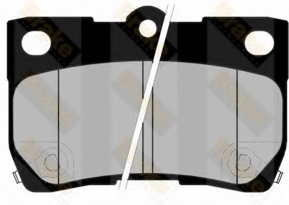 Brake ENGINEERING PA1716 Тормозные колодки для LEXUS GS (Лексус Джи с) Brake ENGINEERING PA1716 Тормозные колодки для LEXUS GS (Лексус Джи с)