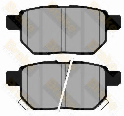 Brake ENGINEERING PA1791 Тормозные колодки для TOYOTA (FAW) PRIUS (Тойота/тоета (фав) Приус) Brake ENGINEERING PA1791 Тормозные колодки для TOYOTA (FAW) PRIUS (Тойота/тоета (фав) Приус)
