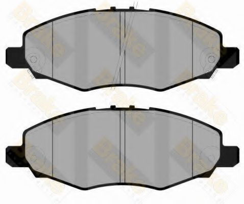 Brake ENGINEERING PA1820 Тормозные колодки для TOYOTA INNOVA (Тойота/тоета Инноvа) Brake ENGINEERING PA1820 Тормозные колодки для TOYOTA INNOVA (Тойота/тоета Инноvа)