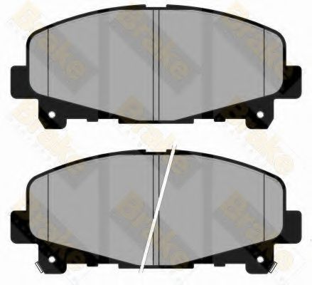 Brake ENGINEERING PA1826 Тормозные колодки для ACURA TLX (Акура Тлх) Brake ENGINEERING PA1826 Тормозные колодки для ACURA TLX (Акура Тлх)