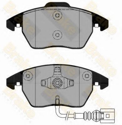 Brake ENGINEERING PA1832 Тормозные колодки для AUDI TT (Ауди Тт) Brake ENGINEERING PA1832 Тормозные колодки для AUDI TT (Ауди Тт)