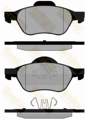 Brake ENGINEERING PA1836 Тормозные колодки для RENAULT SCNIC II (Рено Сценик 2) Brake ENGINEERING PA1836 Тормозные колодки для RENAULT SCNIC II (Рено Сценик 2)